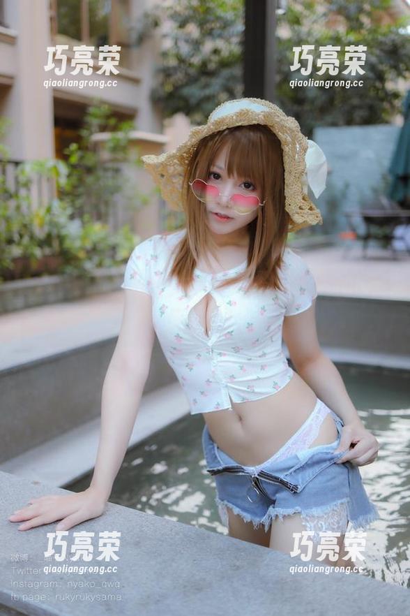 荒井喵喵 荒井喵喵的美图大赏——穿着婚纱的小天使,喵!