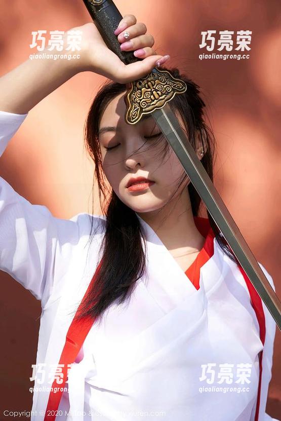 蜜桃社-安琪拉Angela 蜜桃社 - 安琪拉Angela的婚纱福利,原图给你直击心灵的冲击!